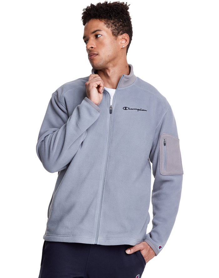 Champion Polar Fleece Full Zip Jas Heren - Blauw - Belgie 4397FKBDS